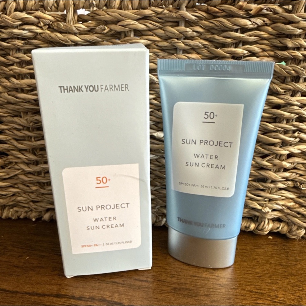 Thank You Farmer Sun Project Water Sun Cream  1.75 Fl Oz. Exp 3/6/2027